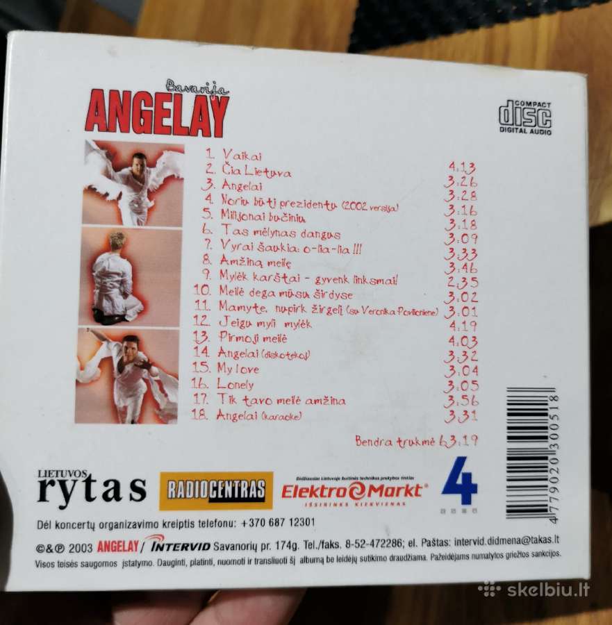Bavarija Angelai kompakt. diskas - nuotraukos Nr. 4