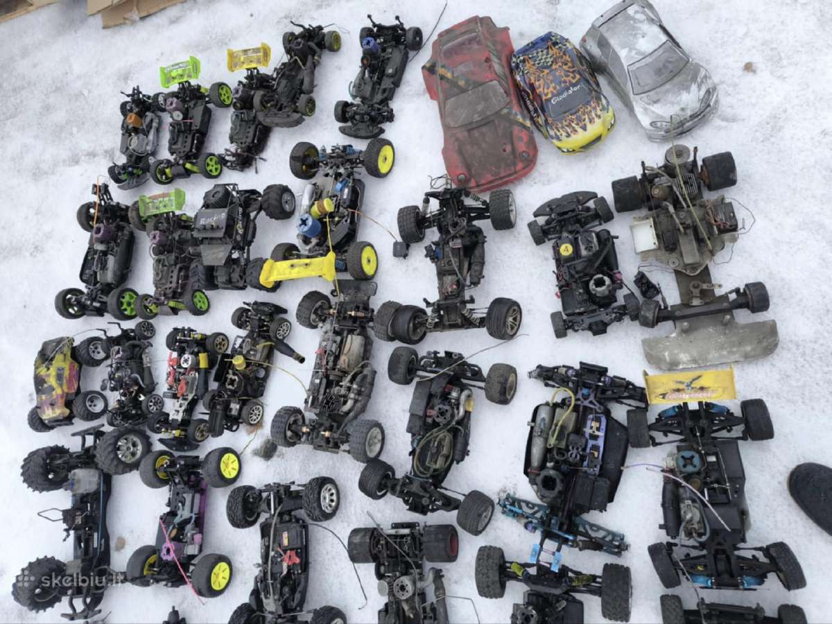RC Radio bangų valdomų automodelių šrotas - nuotraukos Nr. 36