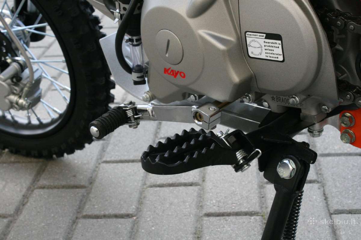 Krosinis motociklas Kayo Td110 Efi su įpurškimu ! - nuotraukos Nr. 15