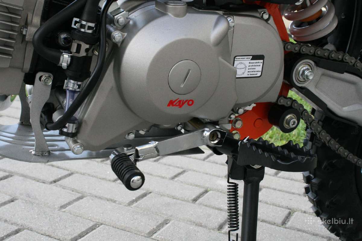 Krosinis motociklas Kayo Td110 Efi su įpurškimu ! - nuotraukos Nr. 16