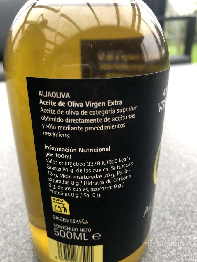 Ispaniškas alyvuogių aliejus Virgen Extra - nuotraukos Nr. 2