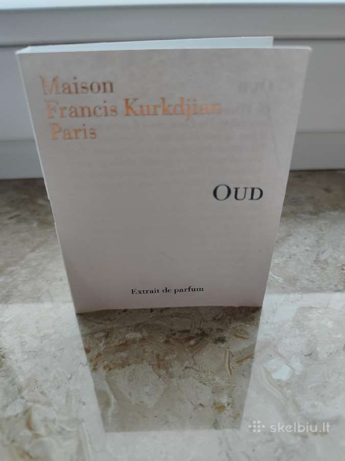 Mfkp Oud edp mėginuko likutis