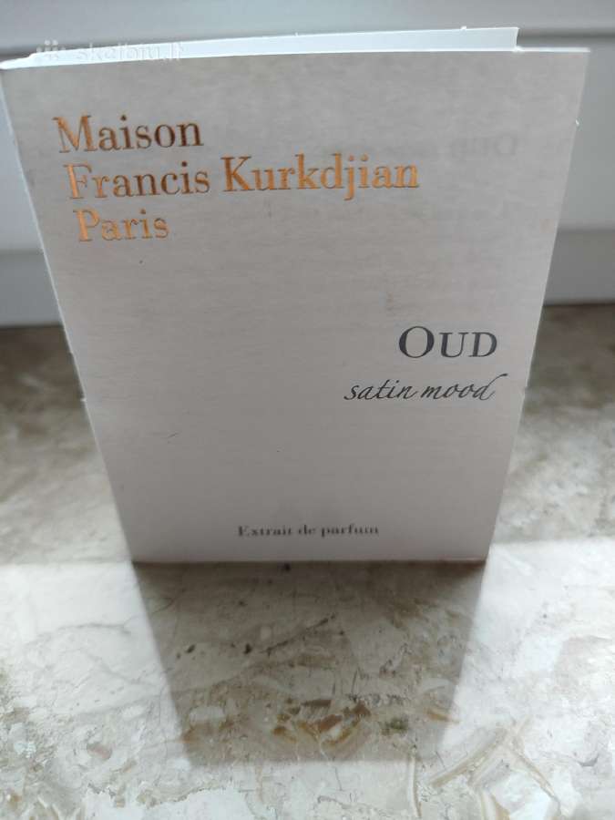 Mfkp Oud satin mood mėginuko likutis