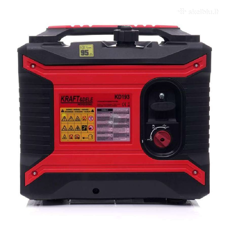 Inverterinis generatorius 2500w Kraftdele Kd193 - nuotraukos Nr. 3