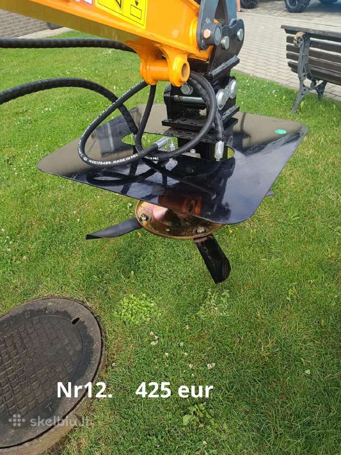 Mini Ekskavatorių priedai - nuotraukos Nr. 11