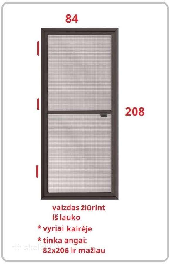 Tinkleliai nuo uodų durims (Nauji) - nuotraukos Nr. 2