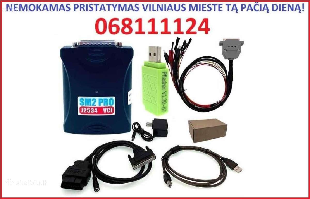 Scanmatik 2 Pro Ecu Sm2 Pro J2534 Vci programatori