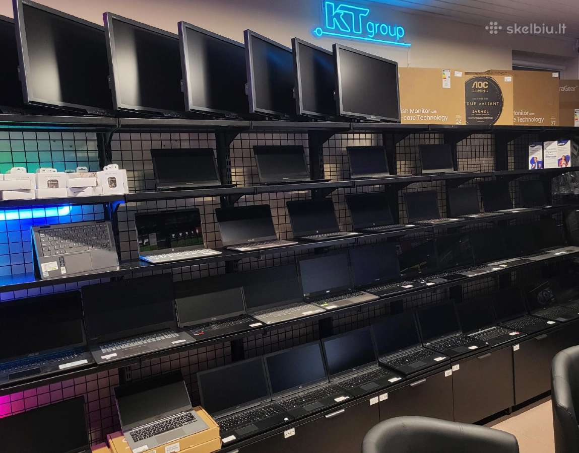 Monitoriai 22-27" įstrižainės Hp / Aoc / LG / Dell
