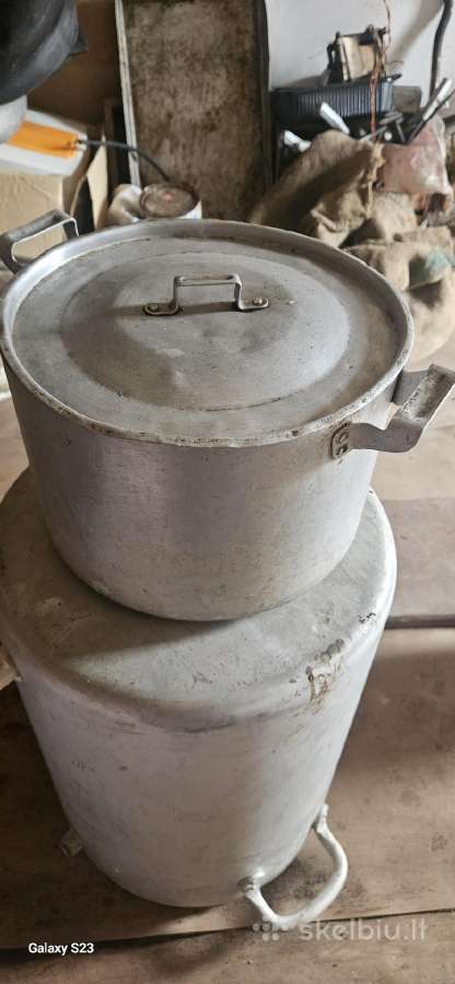 Aliuminis puodas 9,5l
