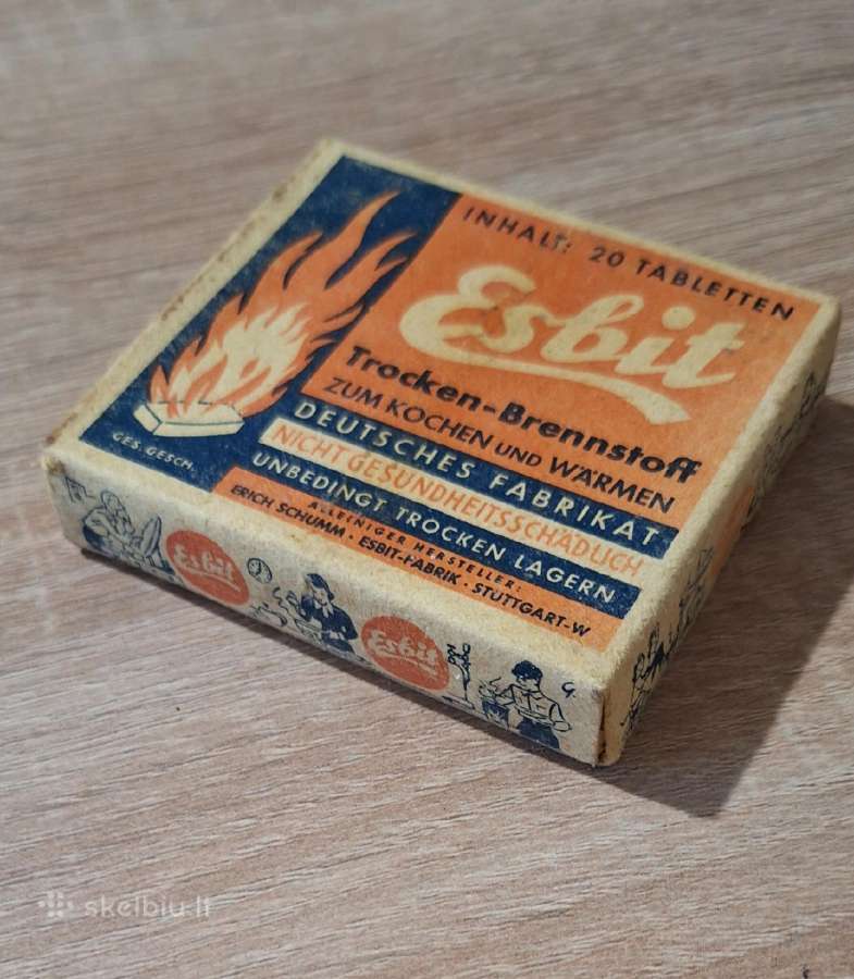 Ww2 esbit krosnelės kuras