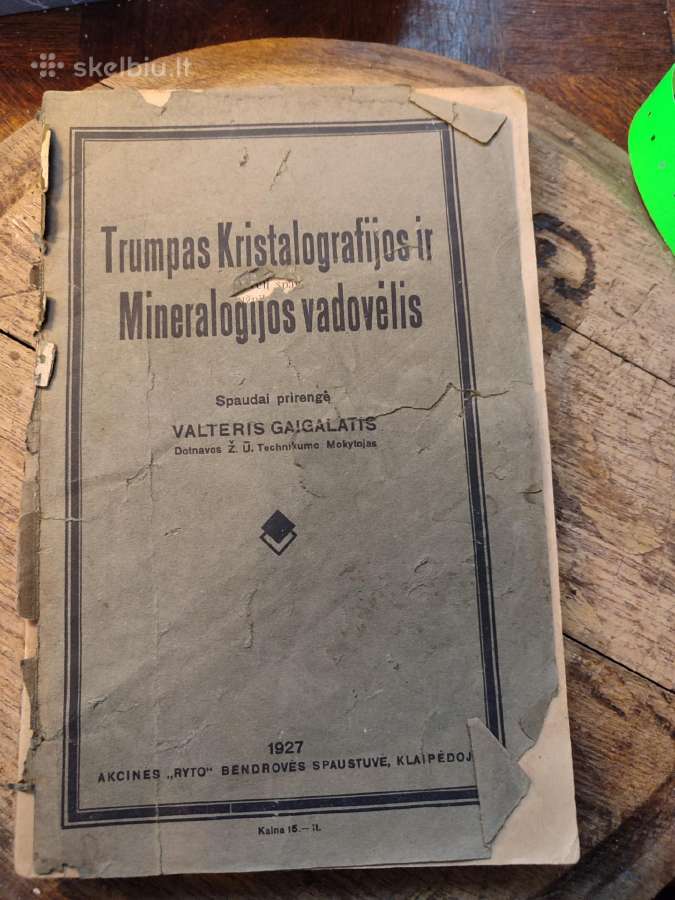 Tarpukario knygelė
