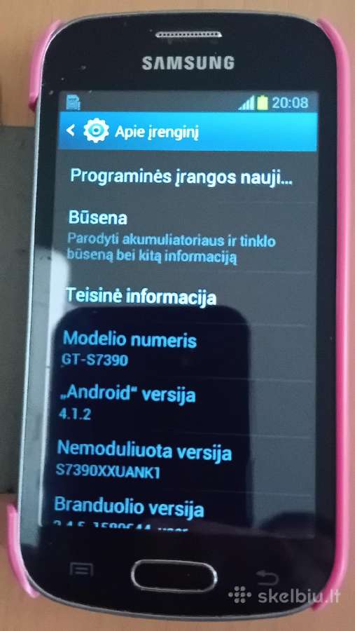 Mobilus telefonas Samsung Galaxy Trend Lite - nuotraukos Nr. 4