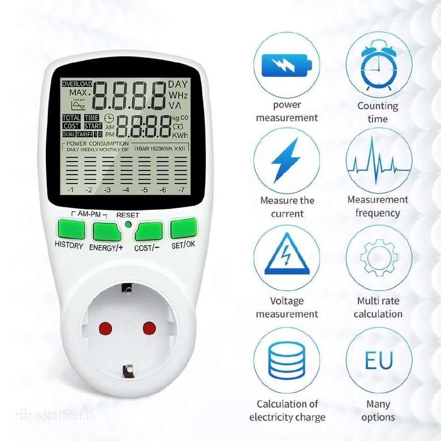 Elektroninis elektros energijos skaitiklis