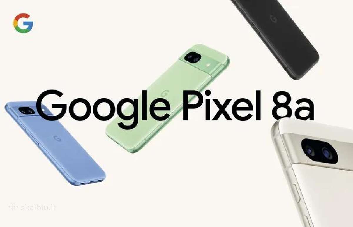 Pixel 9a 5G 8/128gb naujas garantija - nuotraukos Nr. 3
