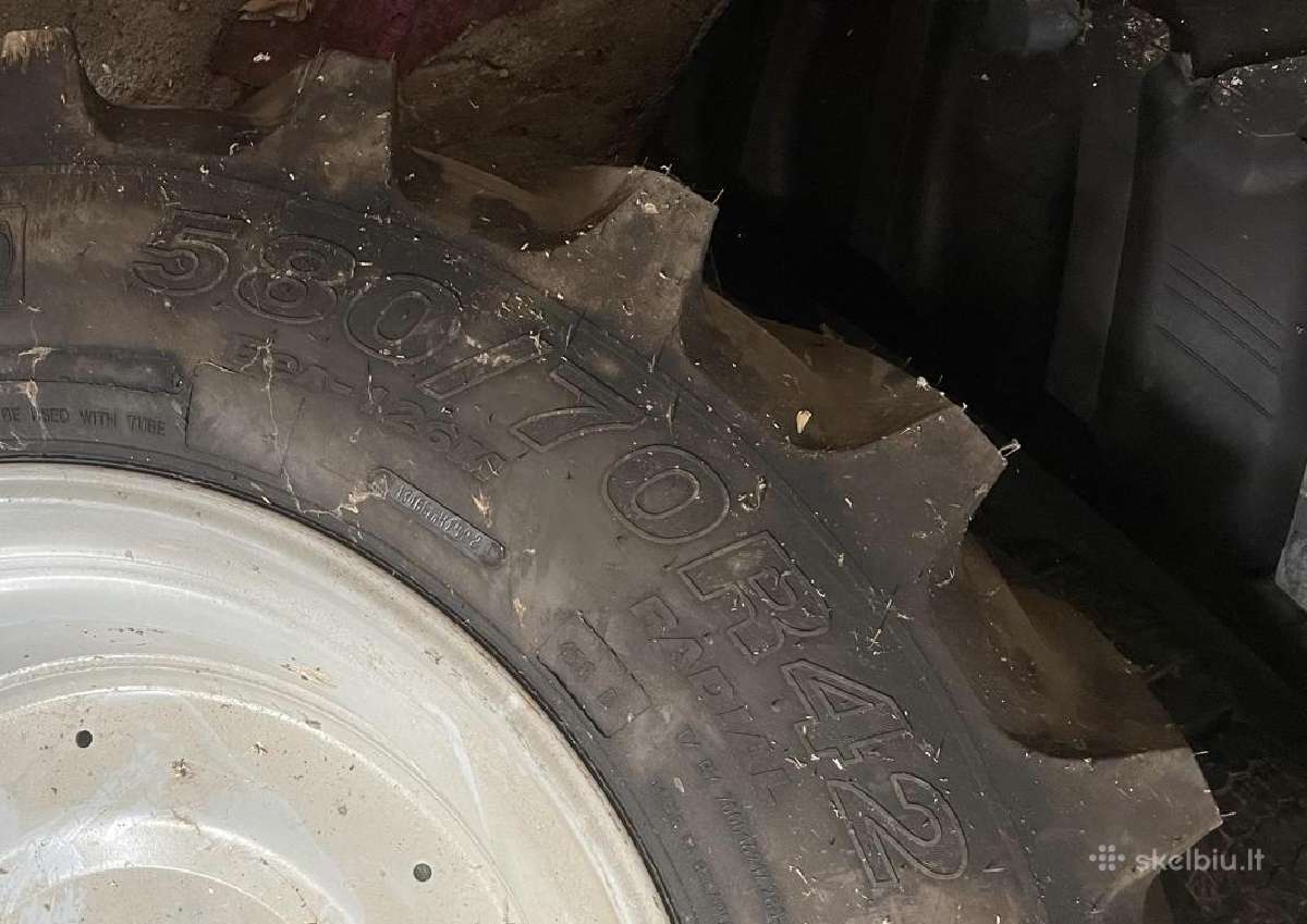 Padanga 580/70r42 su ratlankiu. Dubliai. Nauji. - nuotraukos Nr. 2