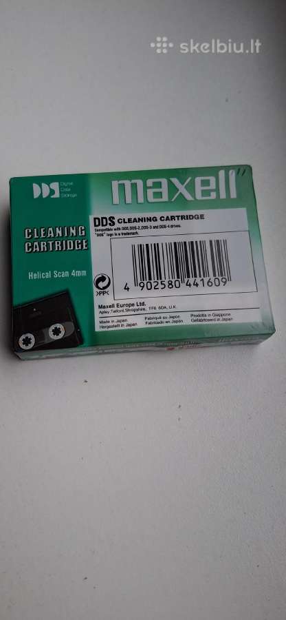 Maxell Dds valymo kasetė - nuotraukos Nr. 2