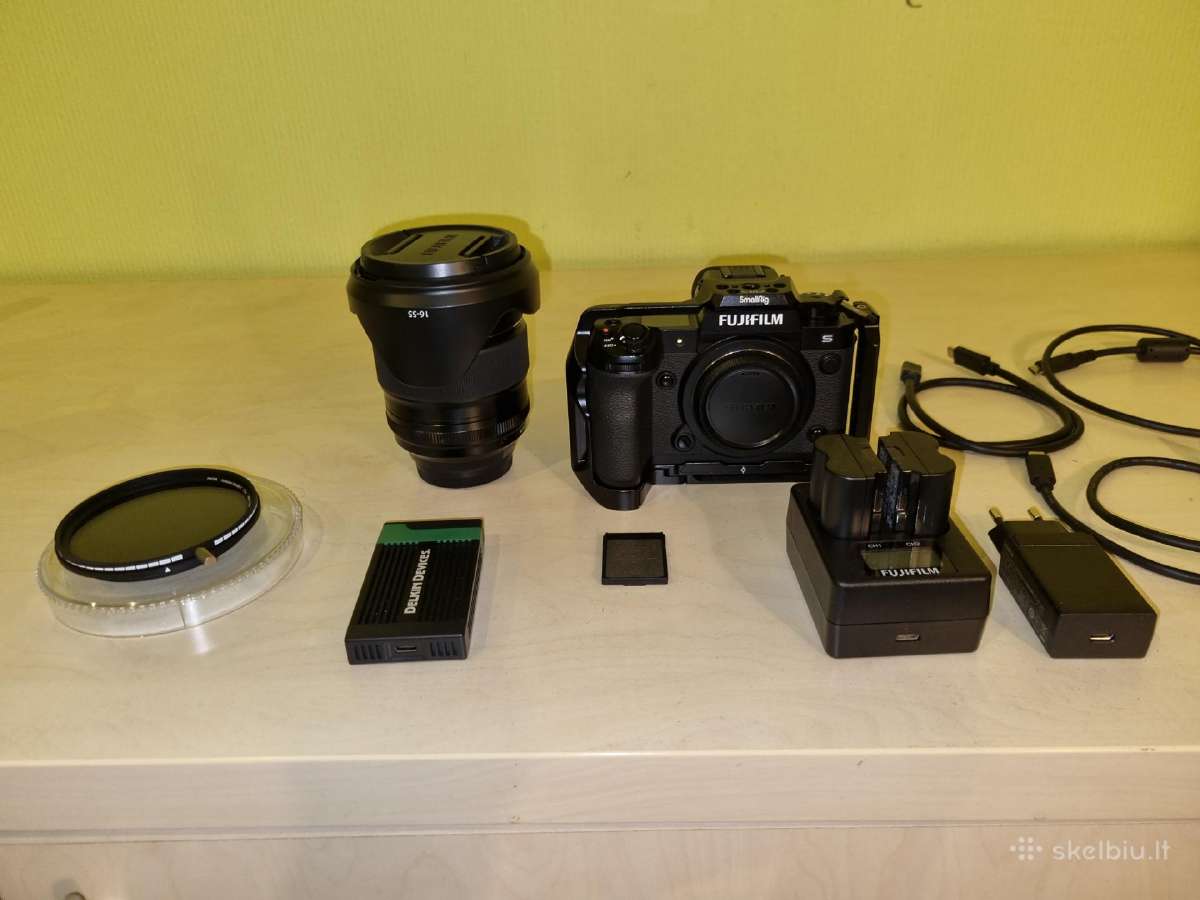 Fujifilm H2-s fotoaparatas + 16-55 mm f/2.8