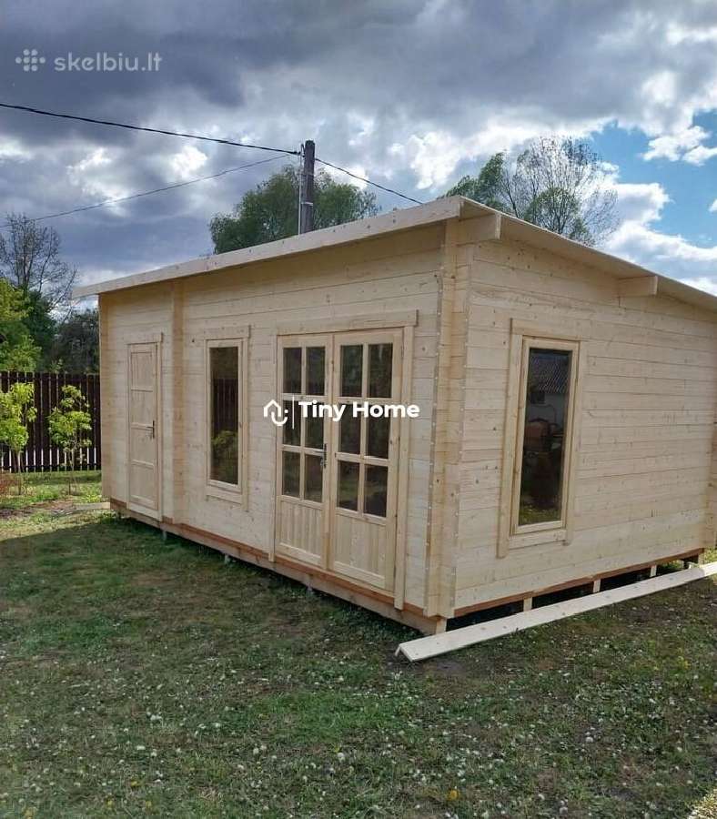 Sodo namas vasarnamis sodnamis 6x4m 24m2 - nuotraukos Nr. 2
