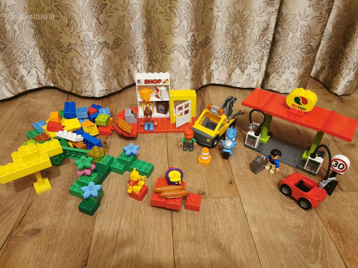 Lego duplo-degalinė ir kt