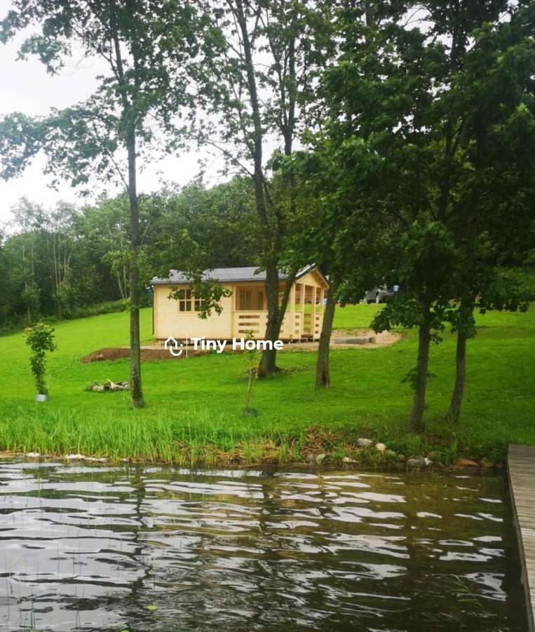 Sodo namas vasarnamis su terasa 6x4m 24m2 - nuotraukos Nr. 6