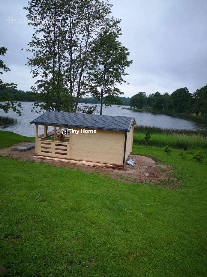 Sodo namas vasarnamis su terasa 6x4m 24m2 - nuotraukos Nr. 3