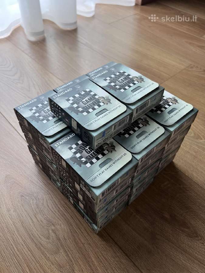 53 skaidrios kortų dėžutės + 32 board game dėžutės - nuotraukos Nr. 12