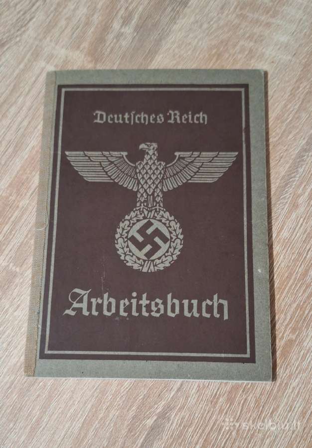3reicho darbo knygutė