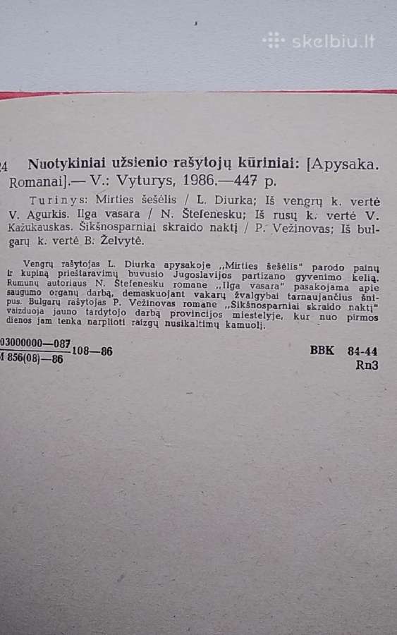 Nuotykiniai užsienio rašytojų kūriniai - nuotraukos Nr. 3