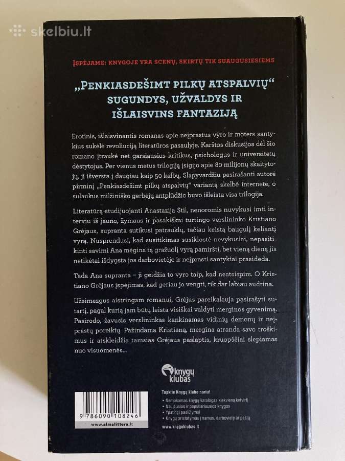 Penkiasdešimt pilkų atspalvių knyga - nuotraukos Nr. 3