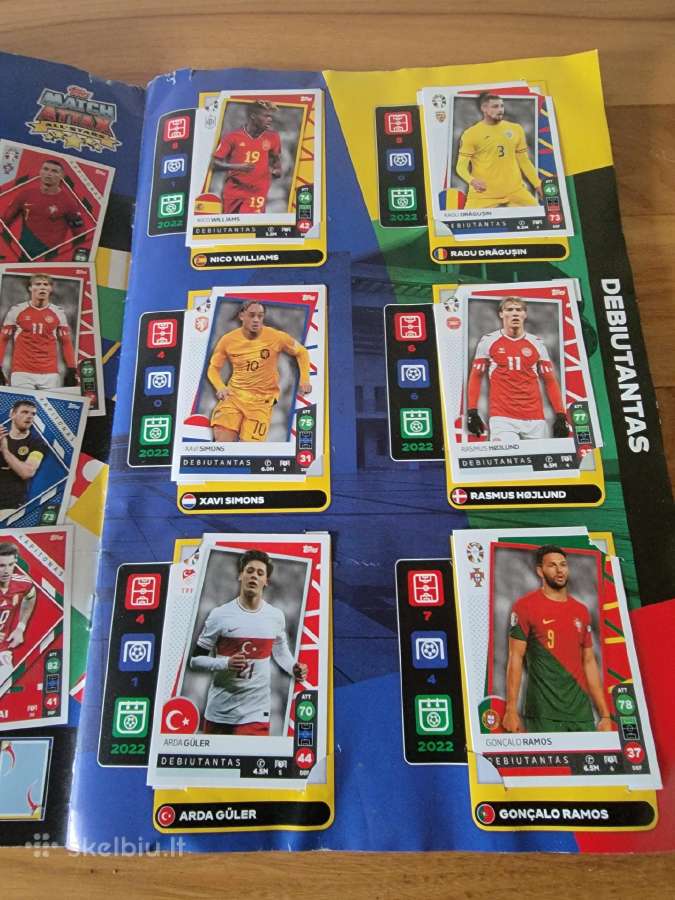 Lidl Uefa Euro 2024 kortelių kolekcija - nuotraukos Nr. 2
