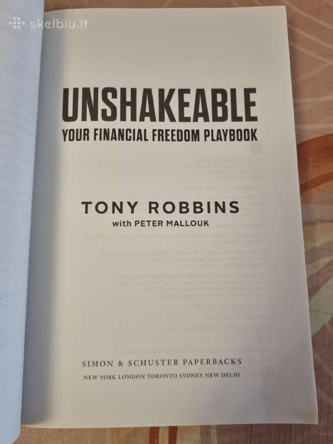 Unshakeable , Your financial freedom playbook - nuotraukos Nr. 2