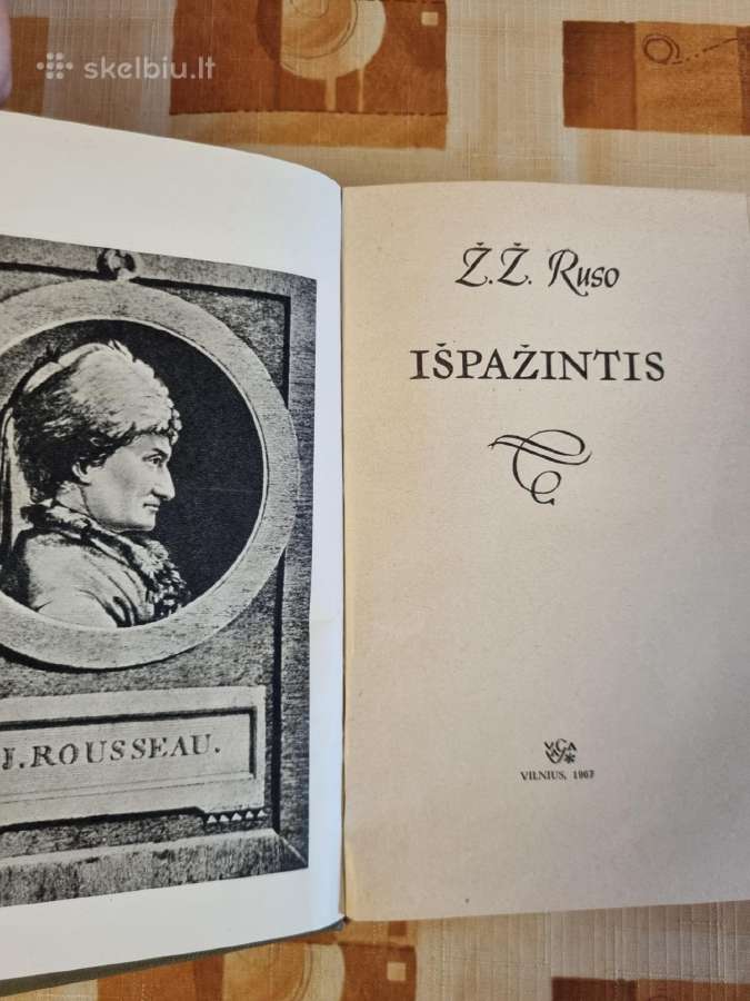 Ž. Ž. Ruso Išpažintis - nuotraukos Nr. 3