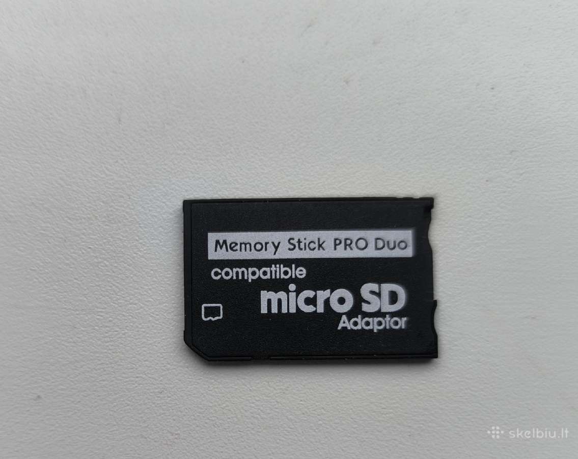 PSP sd korteles adapteris