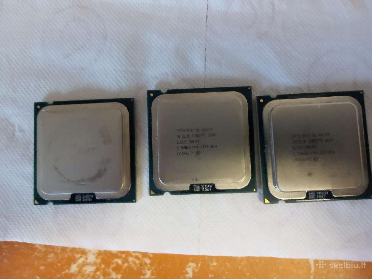 Ryzen 5 3400g cpu ir kiti cpu s1156 i7 - nuotraukos Nr. 4