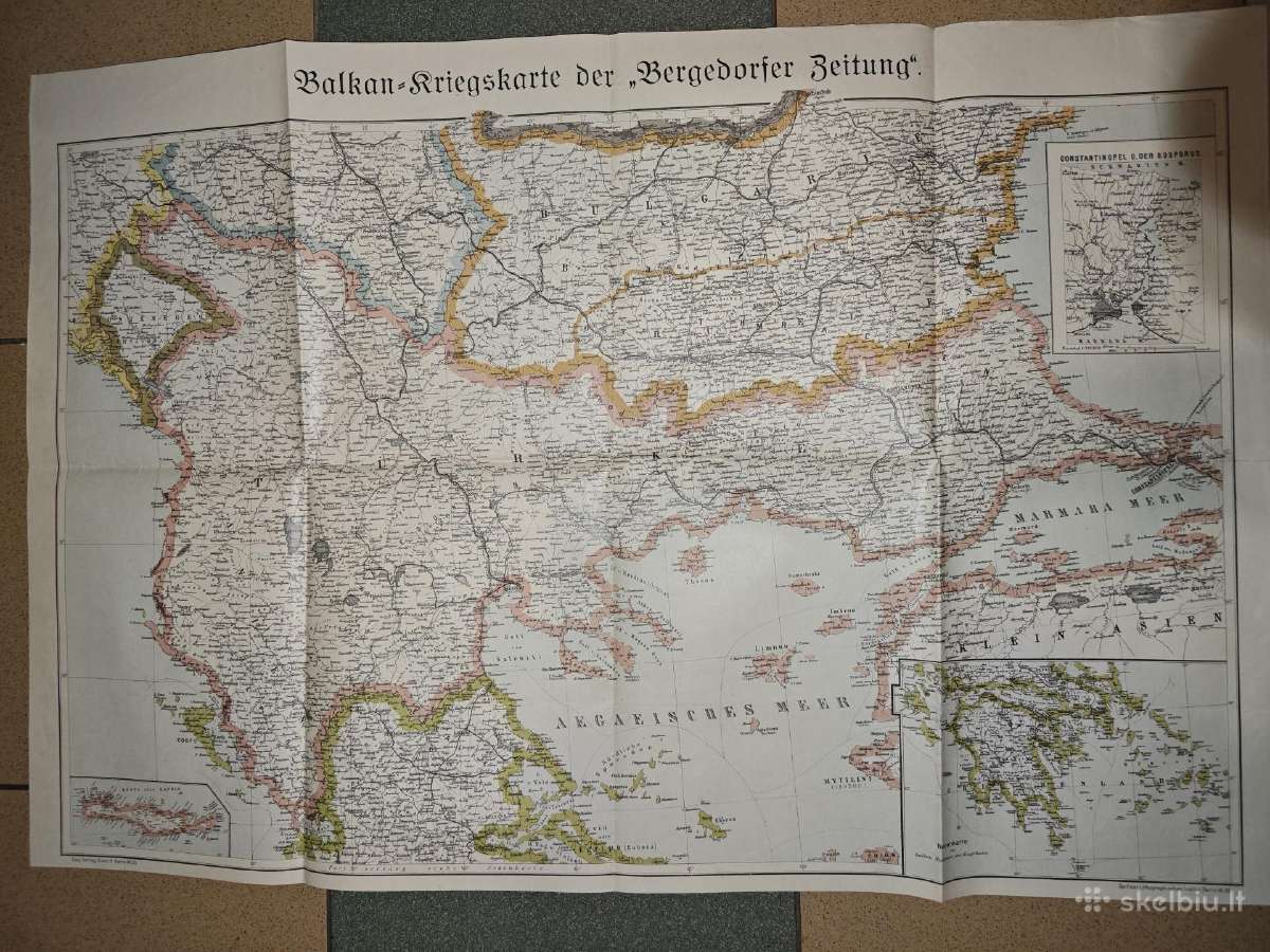Seni Europos zemelapiai Ww1 ir Ww2 laikotarpio - nuotraukos Nr. 3