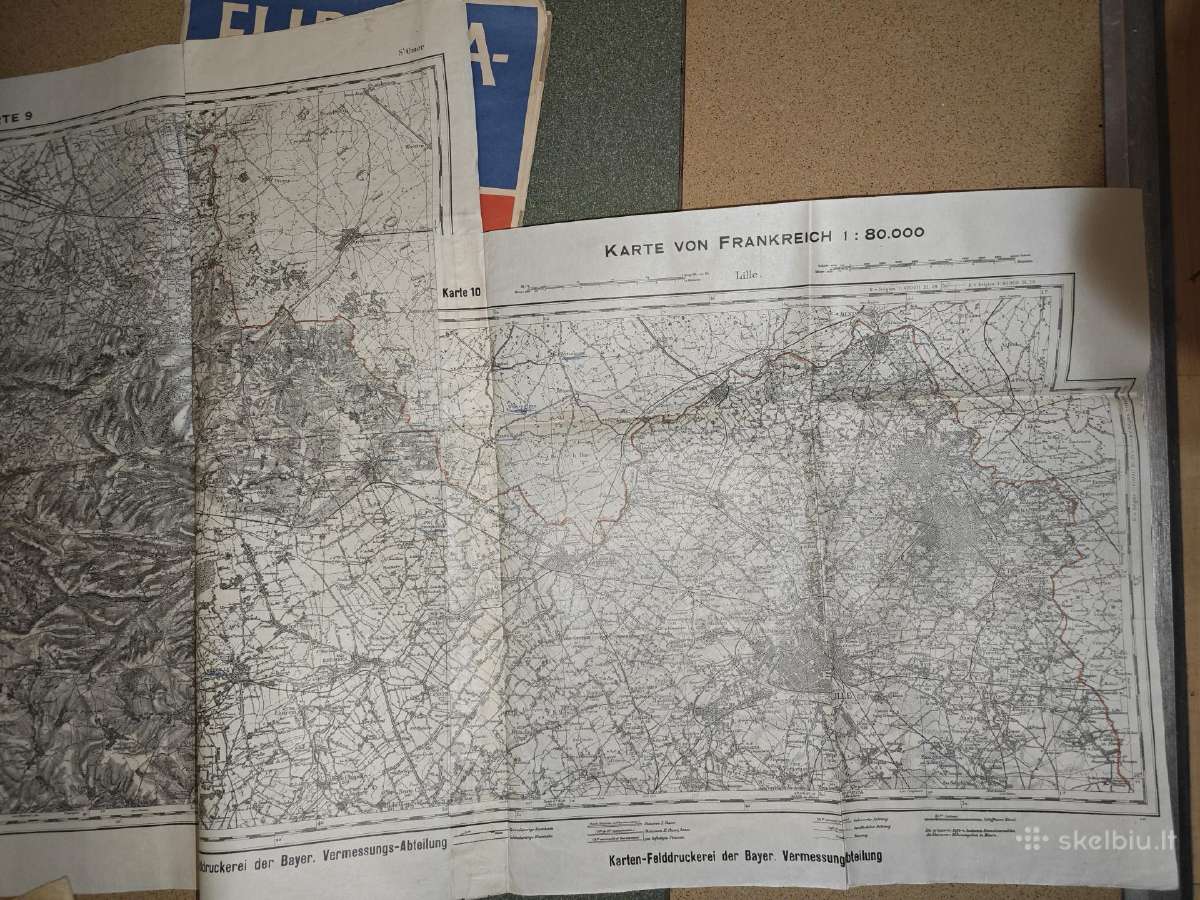 Seni Europos zemelapiai Ww1 ir Ww2 laikotarpio - nuotraukos Nr. 5