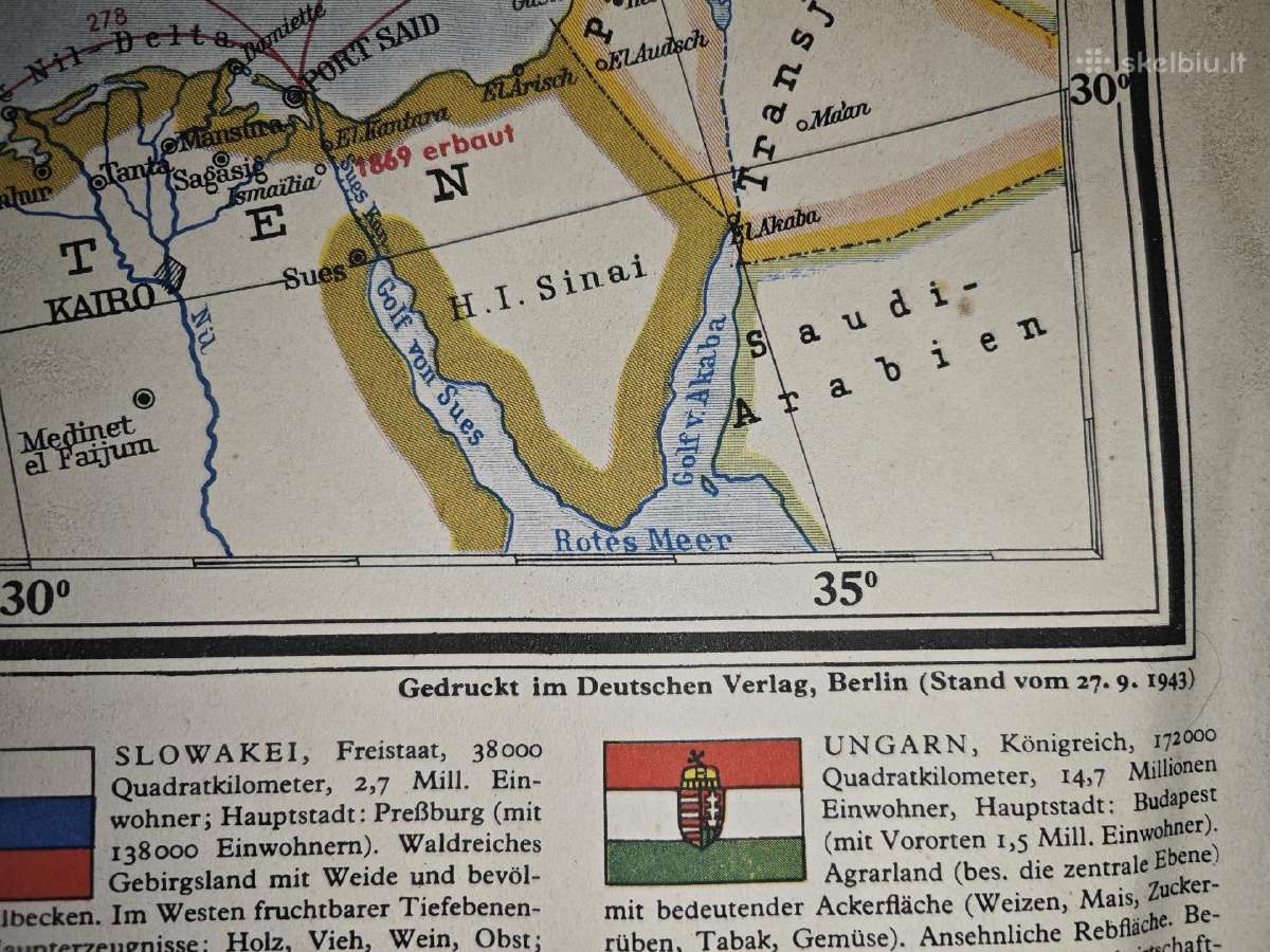 Seni Europos zemelapiai Ww1 ir Ww2 laikotarpio - nuotraukos Nr. 14