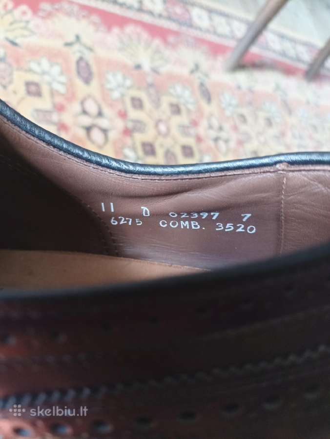 Allen Edmonds prabangūs klasikinio - retro batai - nuotraukos Nr. 3