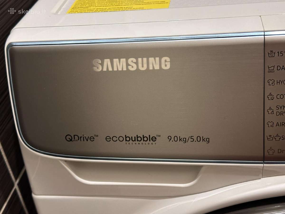 Skalbimo mašina - džiovyklė Samsung - nuotraukos Nr. 6