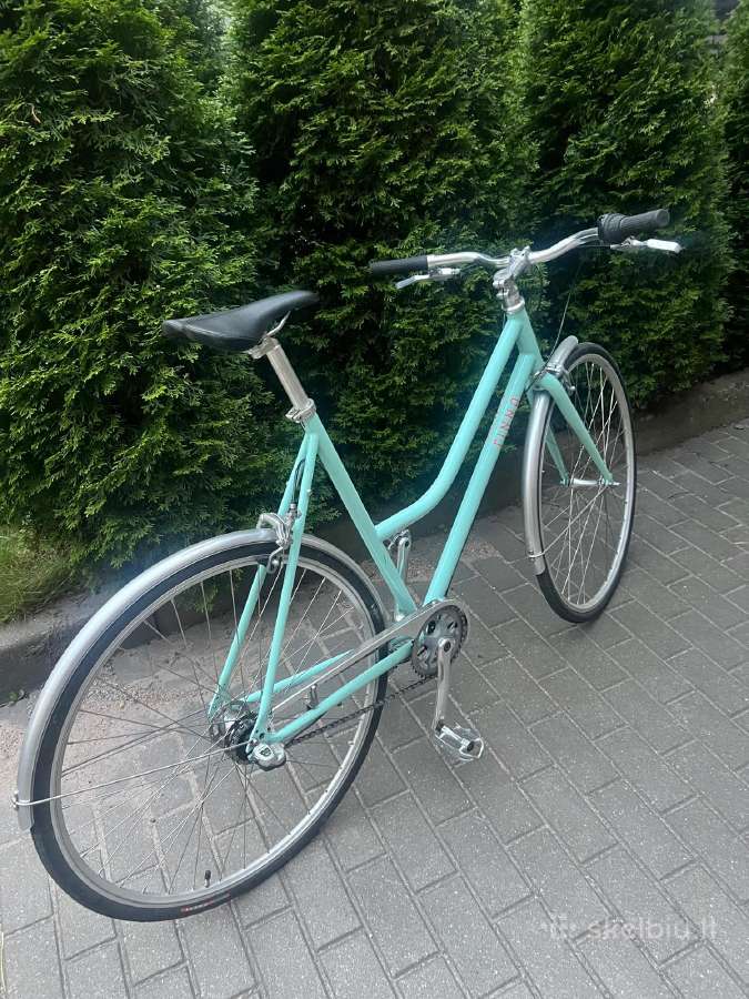 Mėtinės/baltos Spalvos Miesto Dviračiai ,Finna