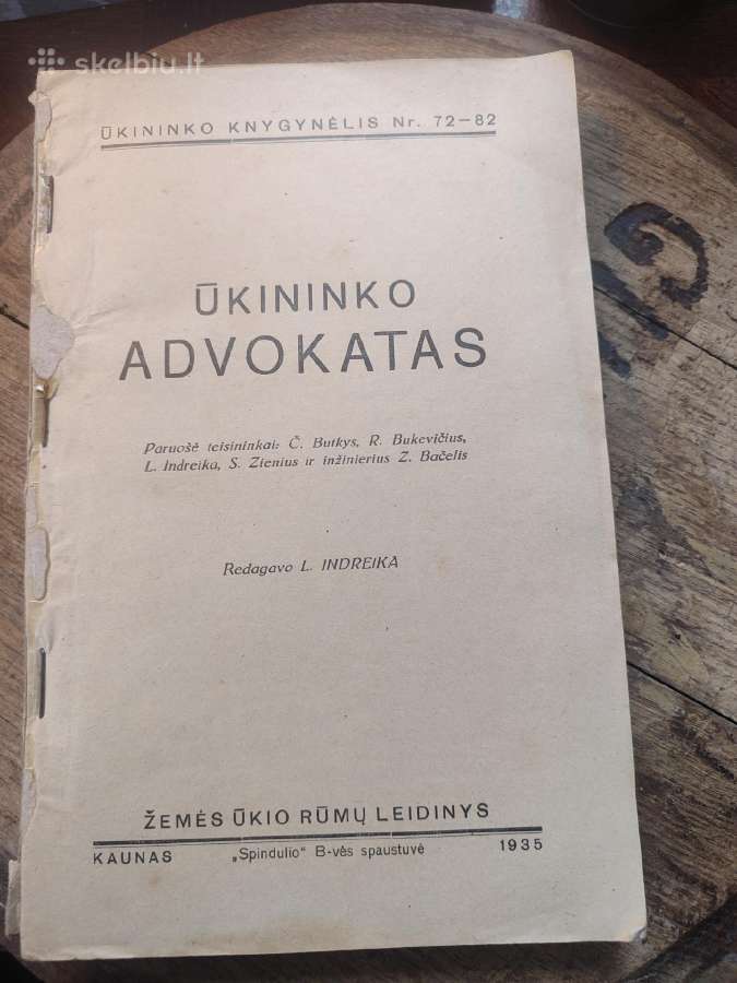Tarpukario knygelė