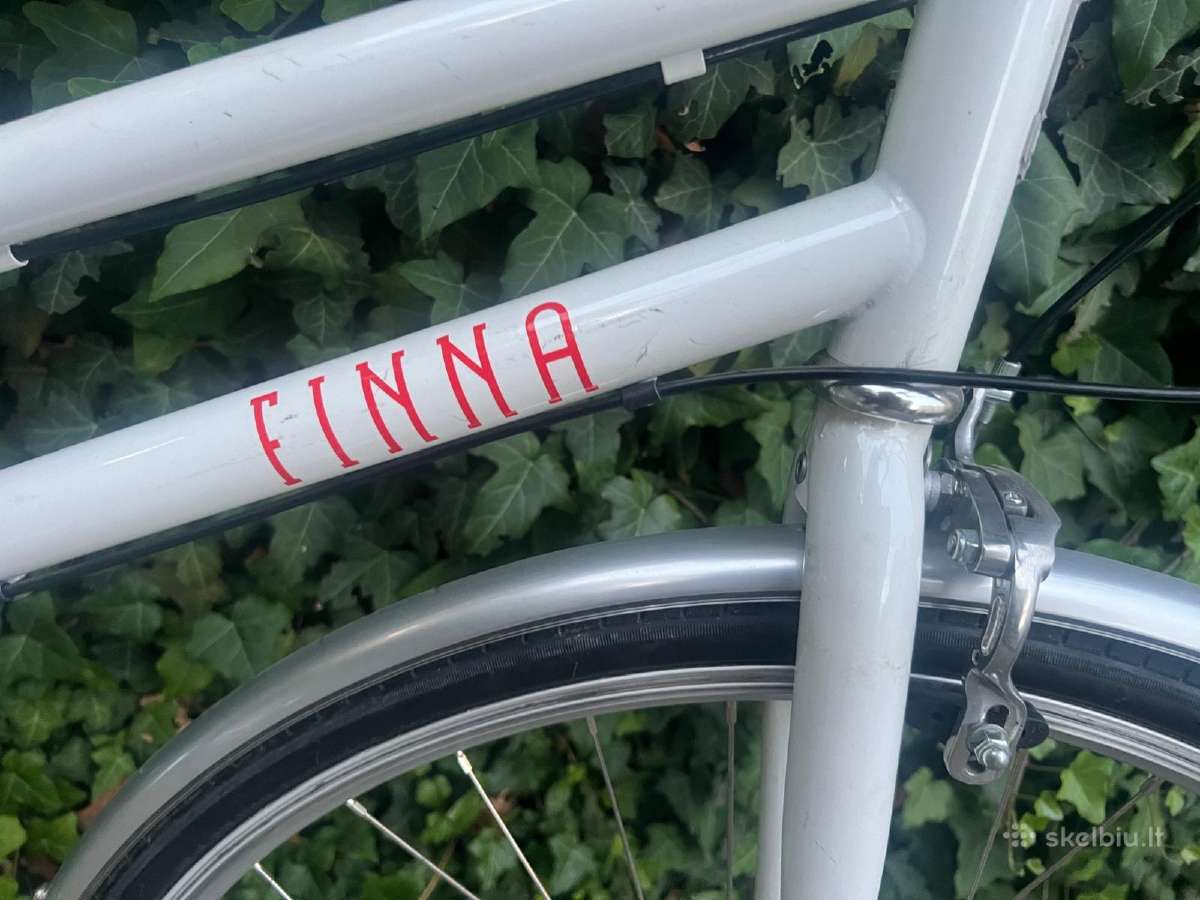 Baltos Spalvos Miesto Dviratis „finna“ - nuotraukos Nr. 5