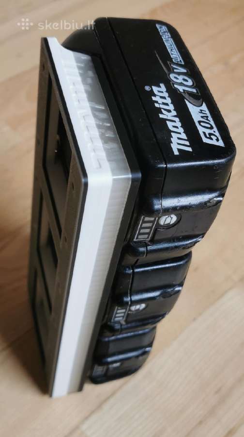 Laikyklis baterijų 3vnt. Makita Lxt 18v - nuotraukos Nr. 7