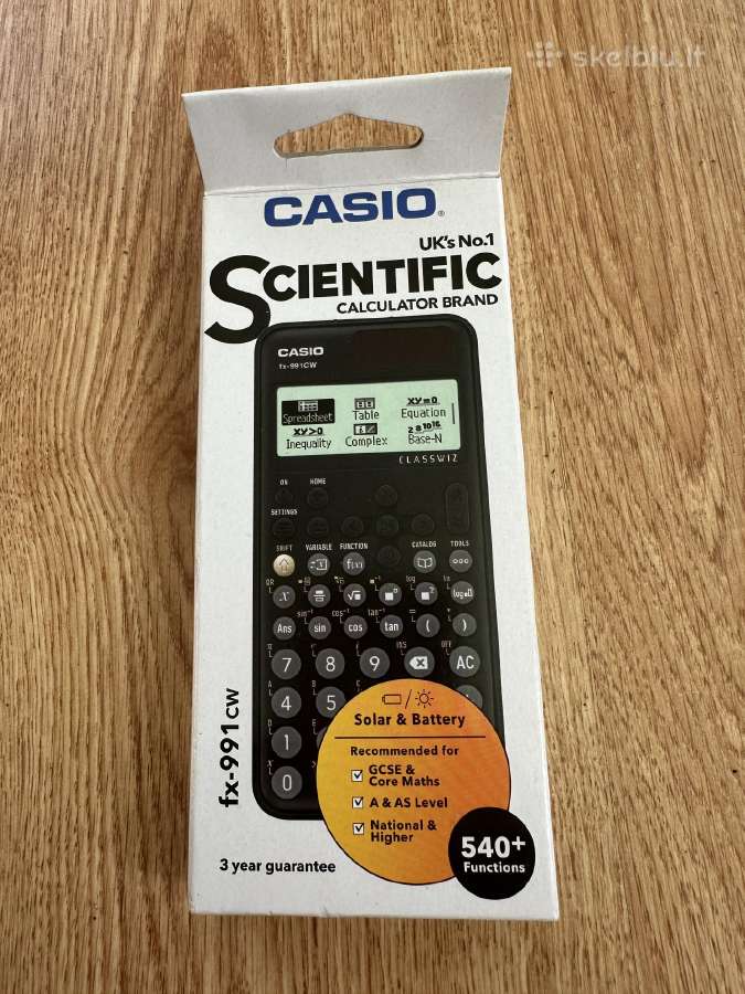 Casio skaičiuotuvas - nuotraukos Nr. 4
