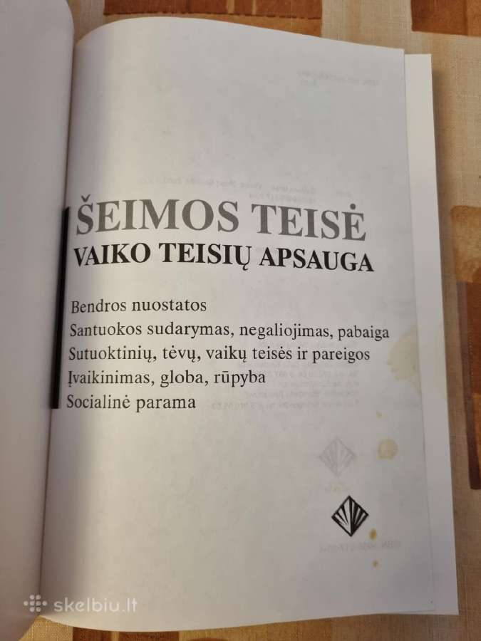 Šeimos teisė , Vaiko teisių apsauga - nuotraukos Nr. 2