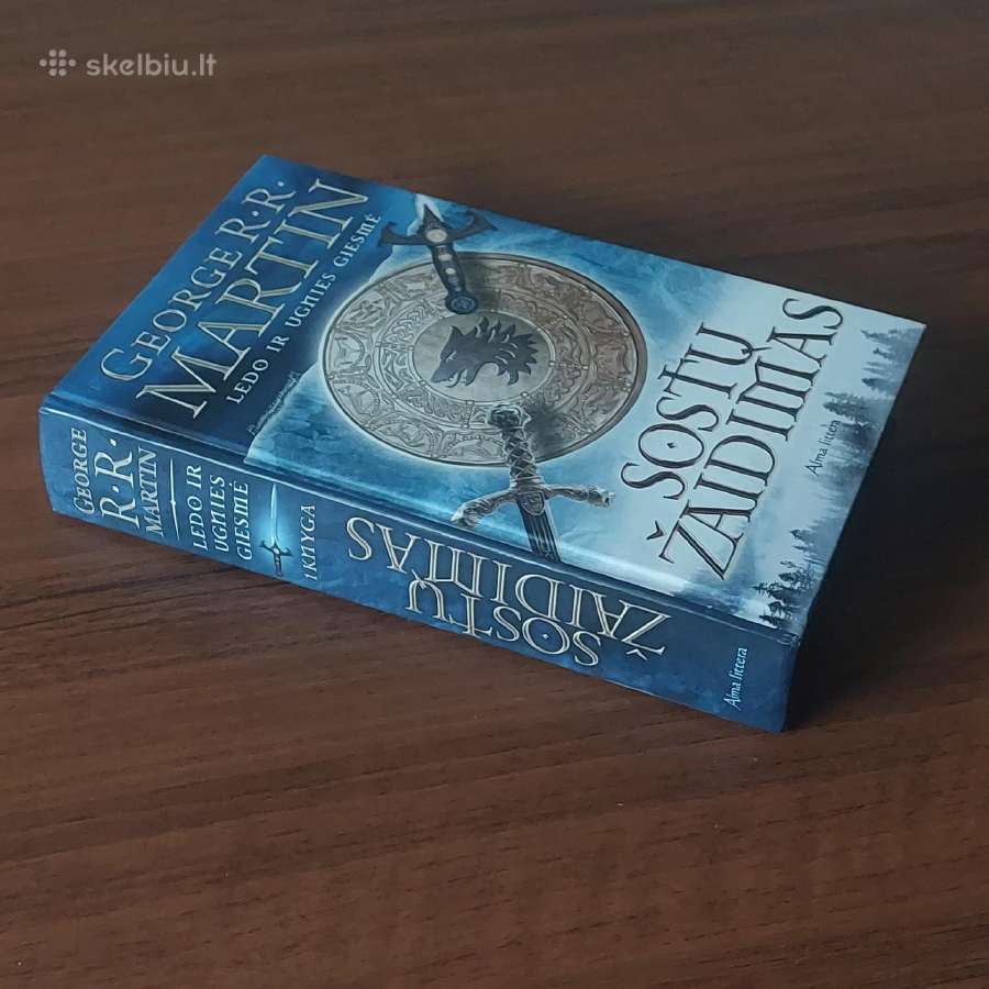 George R.r. Martin -Sostų žaidimas .Ledo ir ugnies - nuotraukos Nr. 2