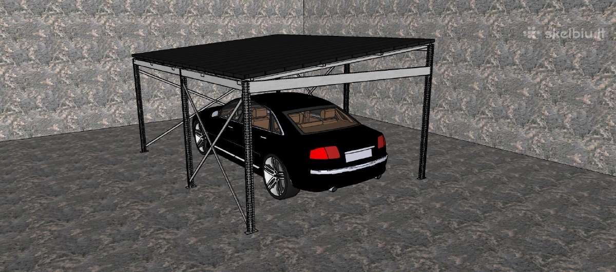 Stoginės automobiliui - nuotraukos Nr. 3