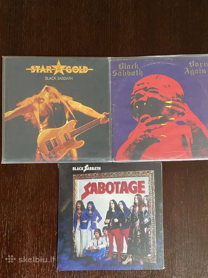 Black Sabbath plokštelės