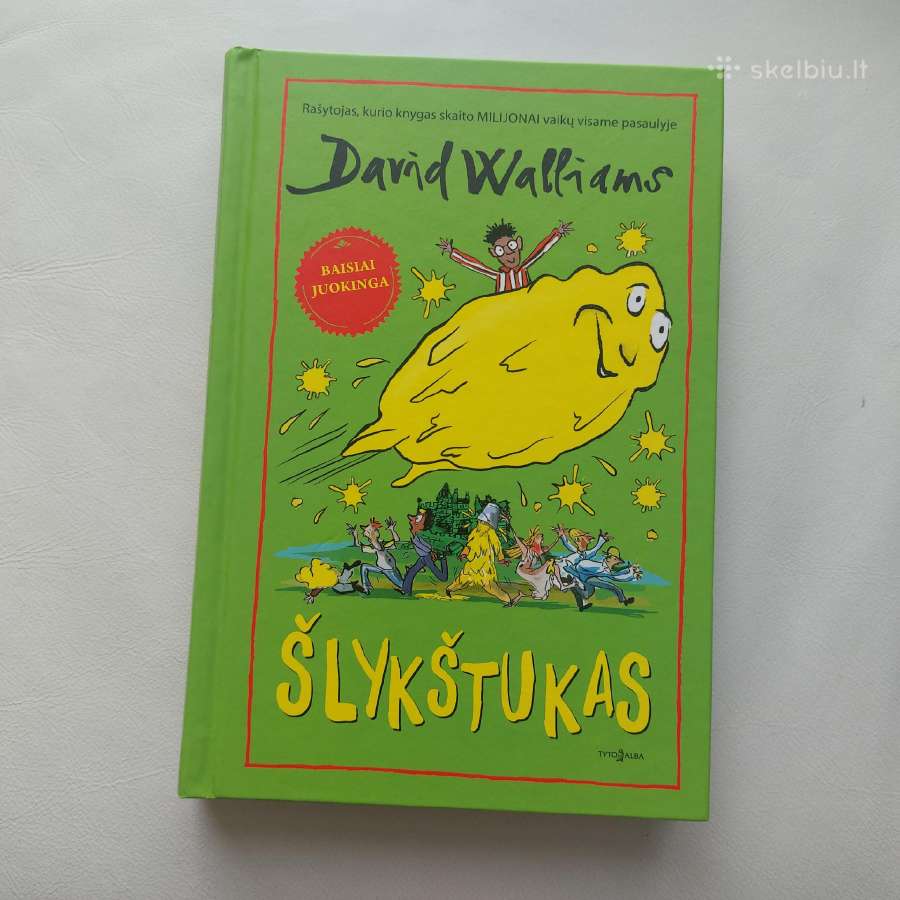 Knyga "Šlykštukas". David Walliams