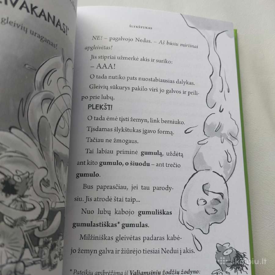 Knyga "Šlykštukas". David Walliams - nuotraukos Nr. 7